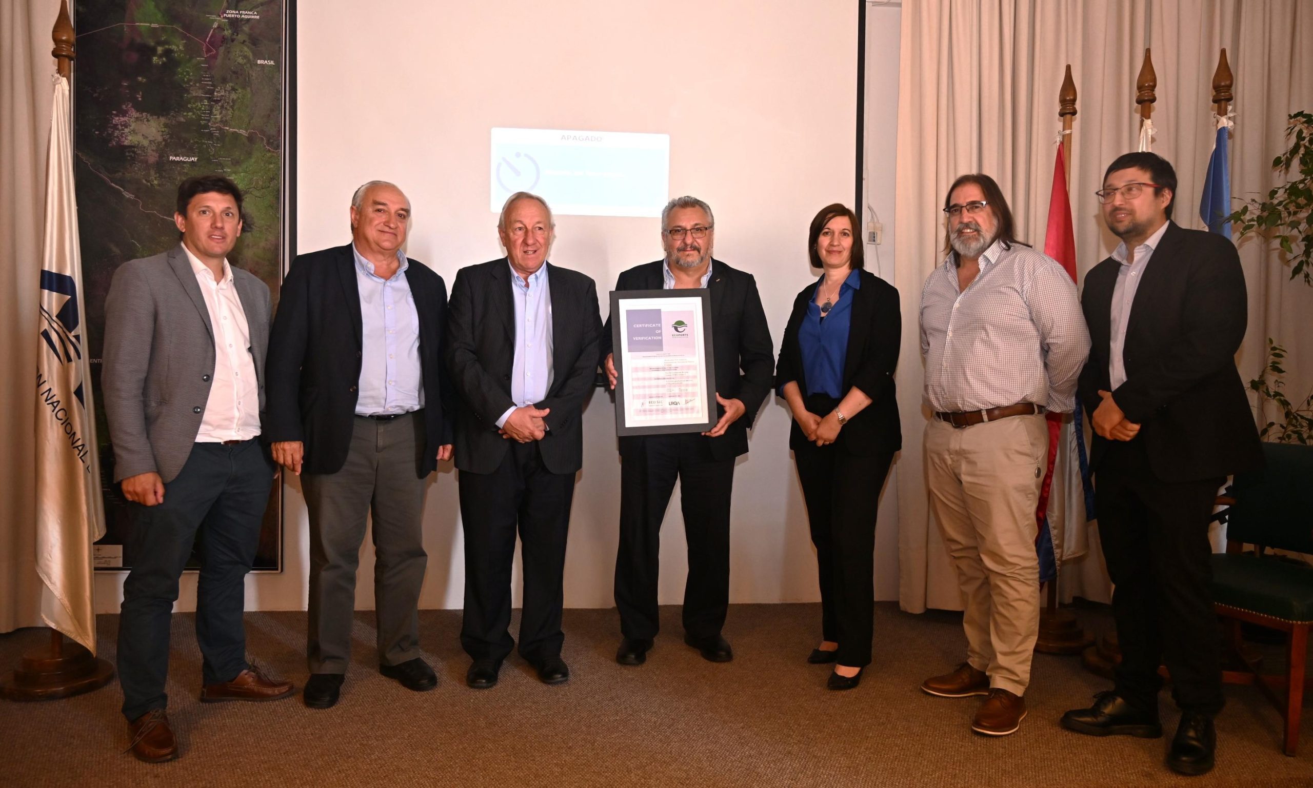 El CEGAP cerró el año destacando la recertificación ambiental EcoPorts del puerto de Montevideo El CEGAP cerró el año destacando la recertificación ambiental EcoPorts del puerto de Montevideo