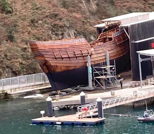 La nao San Juan, reconstruida con métodos del siglo XVI, será botada este viernes en Pasaia