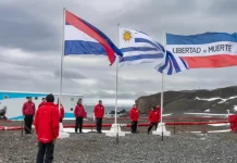 La Base Científica Antártica Artigas celebró su 41° aniversario y reafirmó su compromiso con la investigación científica