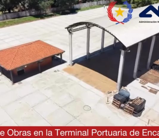 Avanzan las obras de infraestructura en la terminal portuaria de ANNP Encarnación