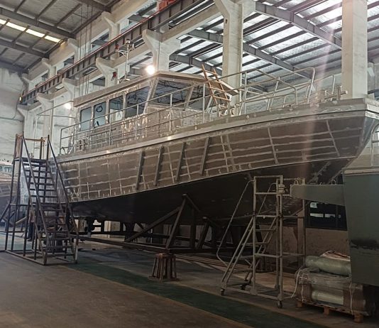 ANP avanza en la incorporación de una nueva lancha batimétrica para el canal de acceso al Puerto de Montevideo