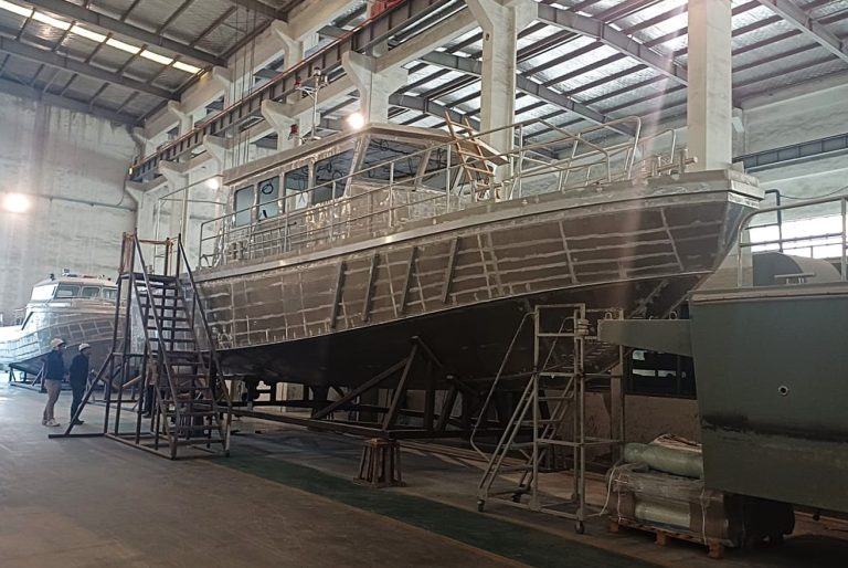 ANP avanza en la incorporación de una nueva lancha batimétrica para el canal de acceso al Puerto de Montevideo