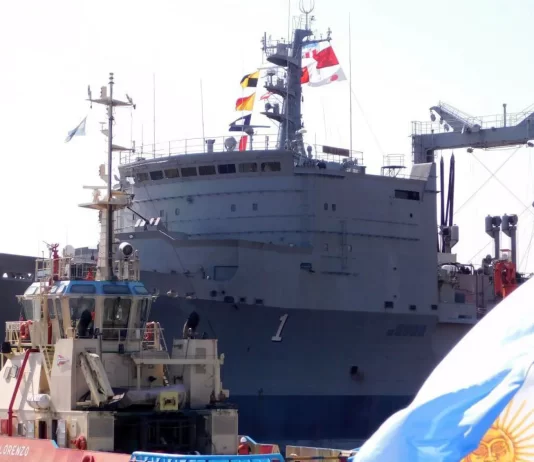 El buque logístico ARA “Patagonia” se alista para la Campaña Antártica de Verano 2025/2026