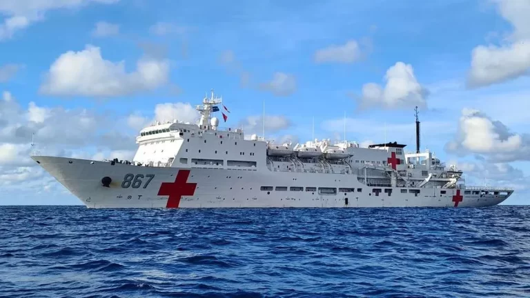 La Cámara de Representantes autorizó el ingreso de un buque hospital chino y medios aéreos militares españoles