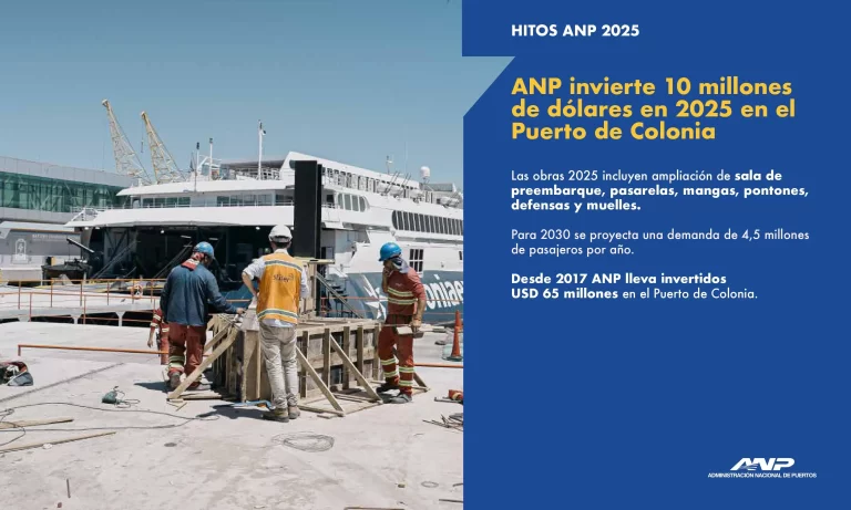 La Terminal de Pasajeros de Colonia amplía su infraestructura para fortalecer el transporte fluvial