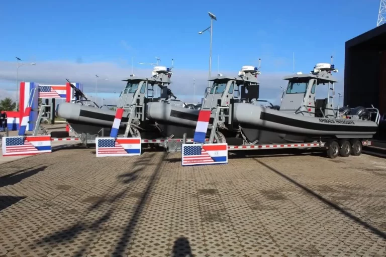Paraguay refuerza el control de su hidrovía con un nuevo Centro de Mando Naval y apoyo de EE.UU.