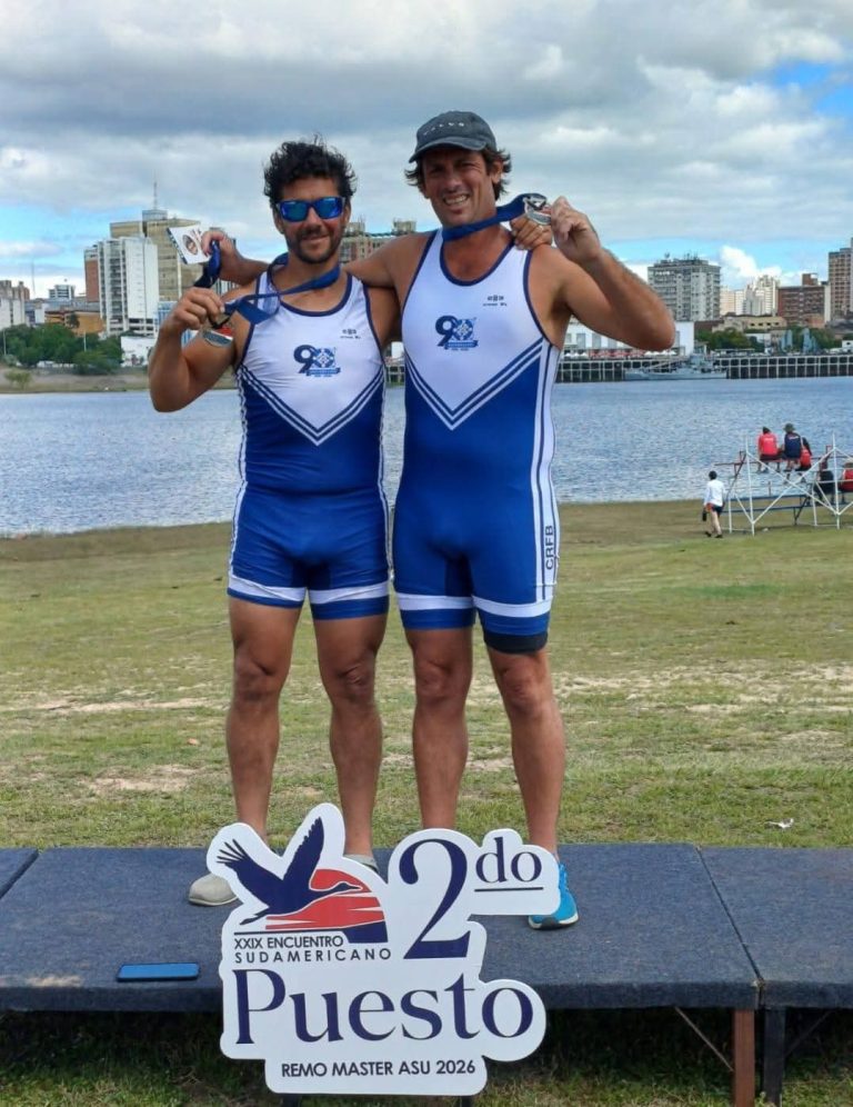 Remo master: Actuación de alto nivel en el Sudamericano